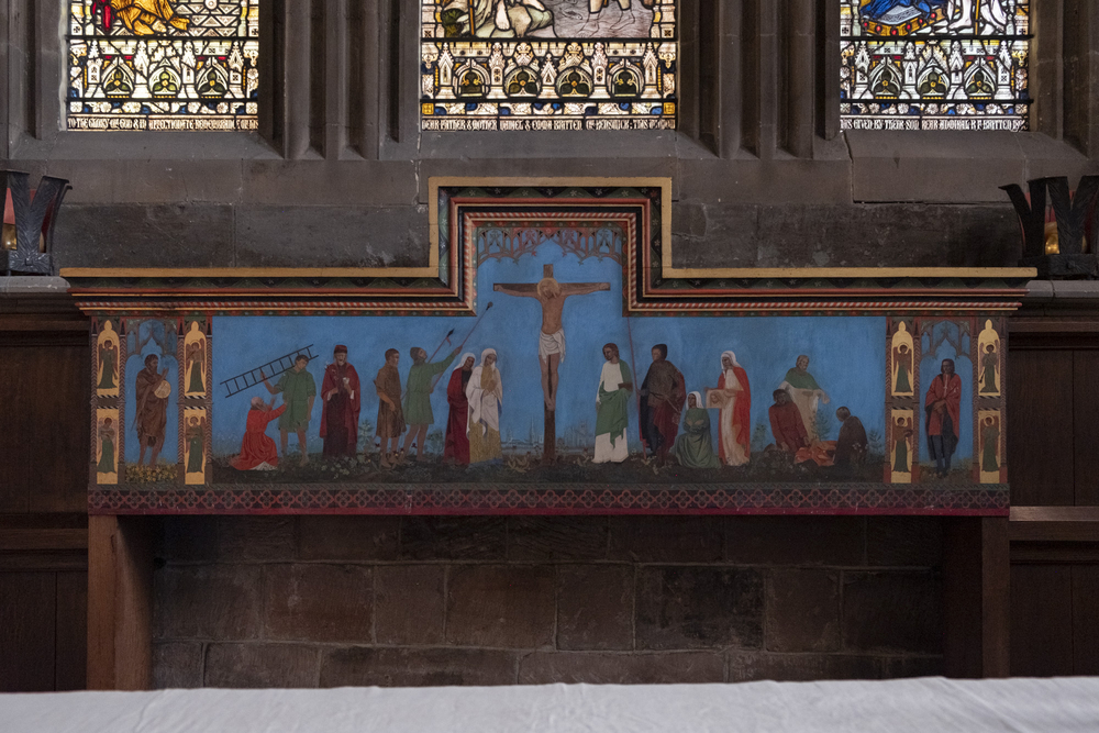 Elsie Matley Moore reredos, Worcester Cathedral