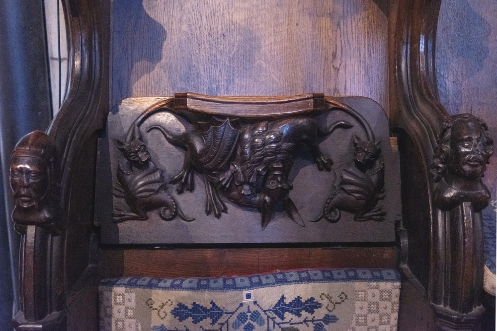 Misericord, Worcester Cathedral