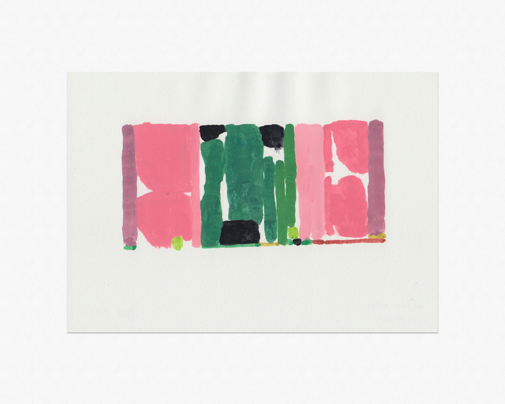 Acorn Drop / Cyclamen by David Abbott